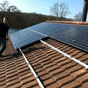 Opsætning af solceller