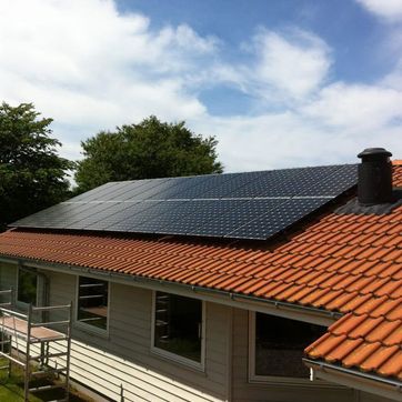 Opsætning af solceller